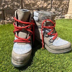 Sorel Leather Combat Boots